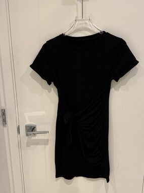 SHEIN black wrap dress - Small - $15